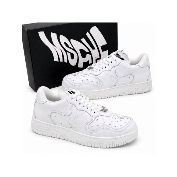 MSCHF Super Normal 2 Common White Leather Sneakers Men’s 14 New in Box main image 6